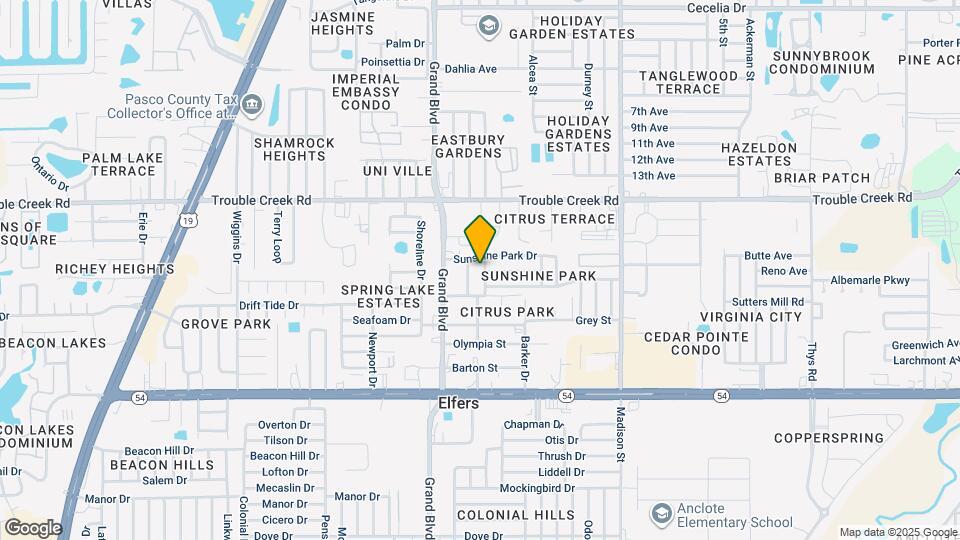 4311 Savannah St Map and Location Details