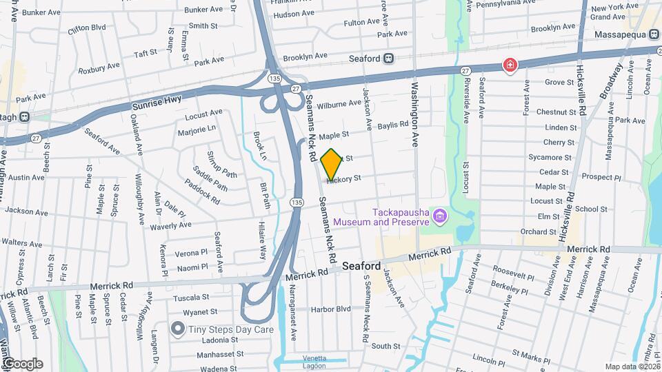 3832 Hickory St Map and Location Details