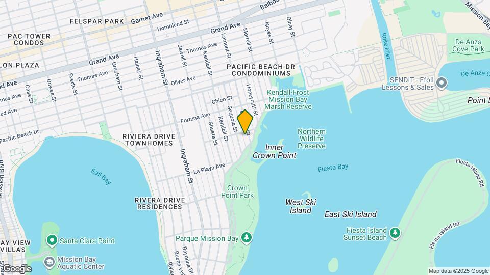 3862 Lamont St Map and Location Details