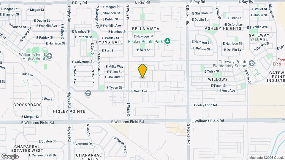 3694 E Perkinsville St Map and Location Details