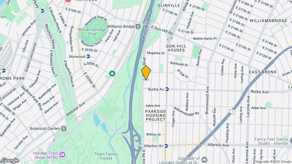 3220-3222 Bronx Blvd Map and Location Details