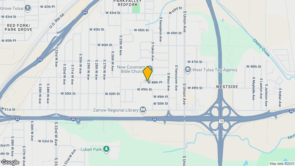 2114 W 48th Pl Map and Location Details