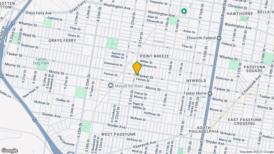 2052 Tasker St Map and Location Details