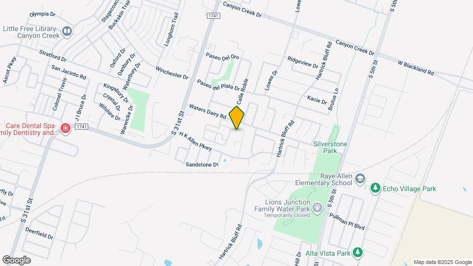 4910 Ledgestone Trail Map and Location Details