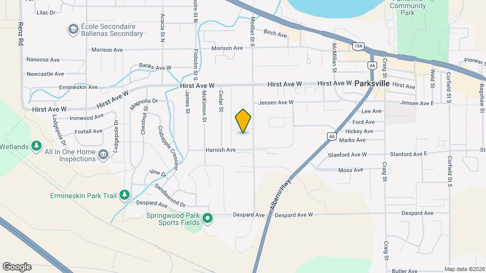 257 Moilliet St S Map and Location Details
