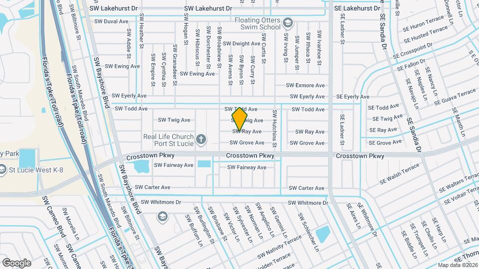 326 SW Ray Ave Map and Location Details