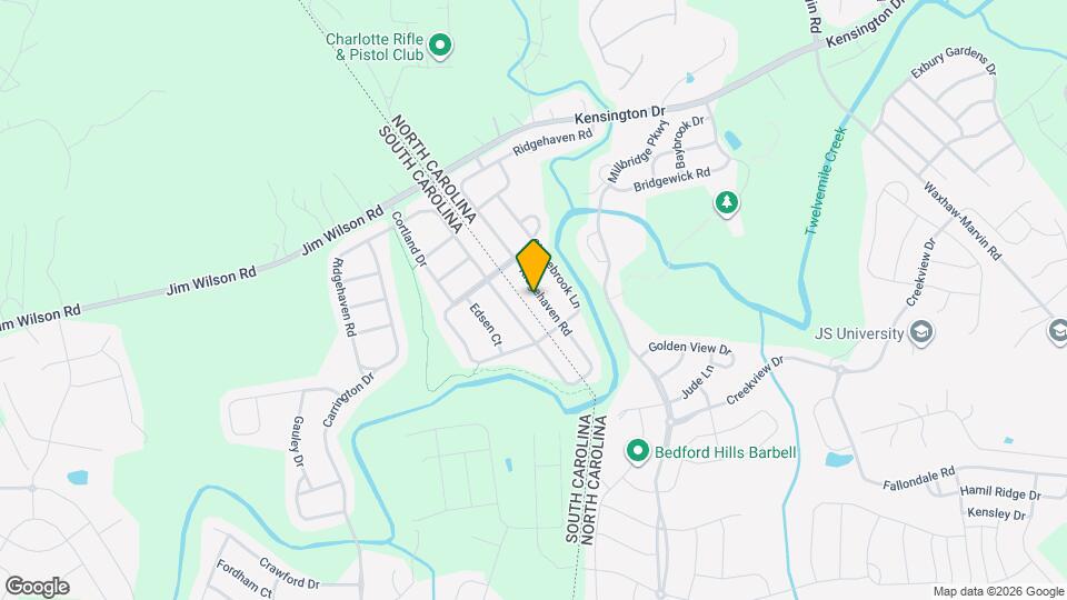 1628 Ridgehaven Rd Mapa y Detalles de la Ubicación