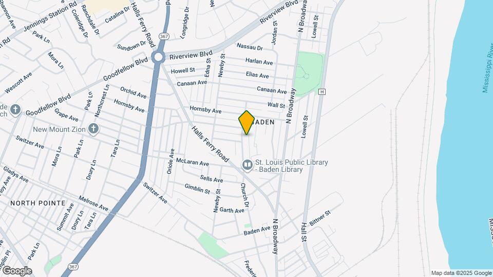 8606 Church Dr Map and Location Details