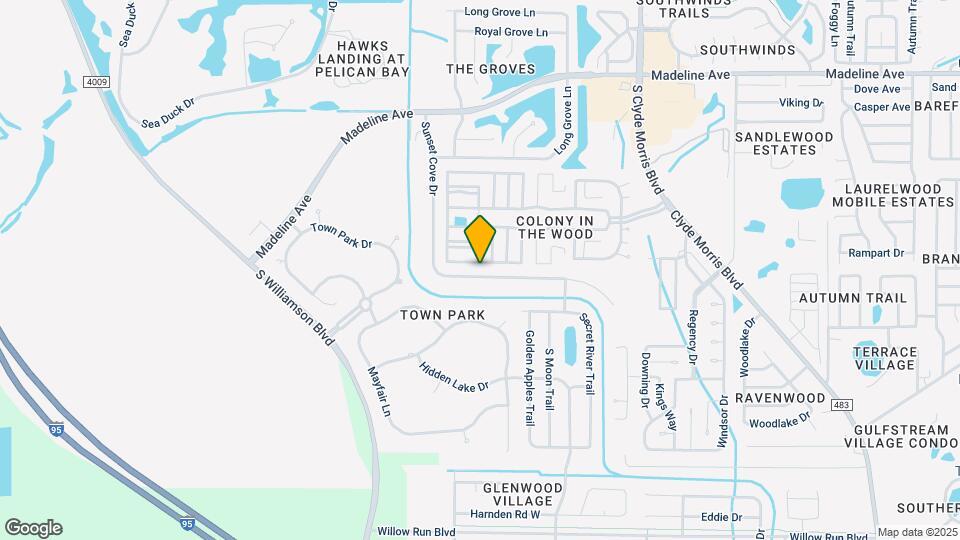 3901 Sunset Cove Dr Map and Location Details