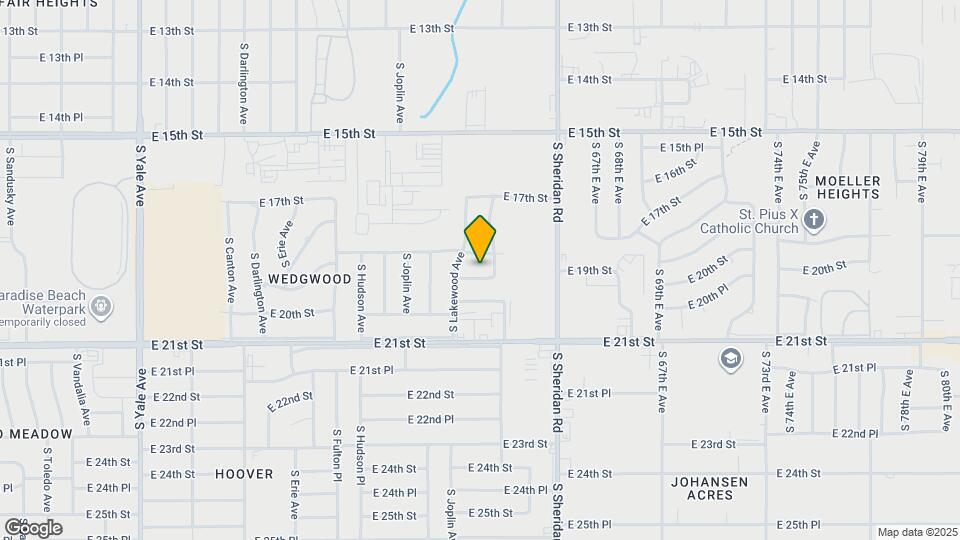 6127 E 19th St Map and Location Details