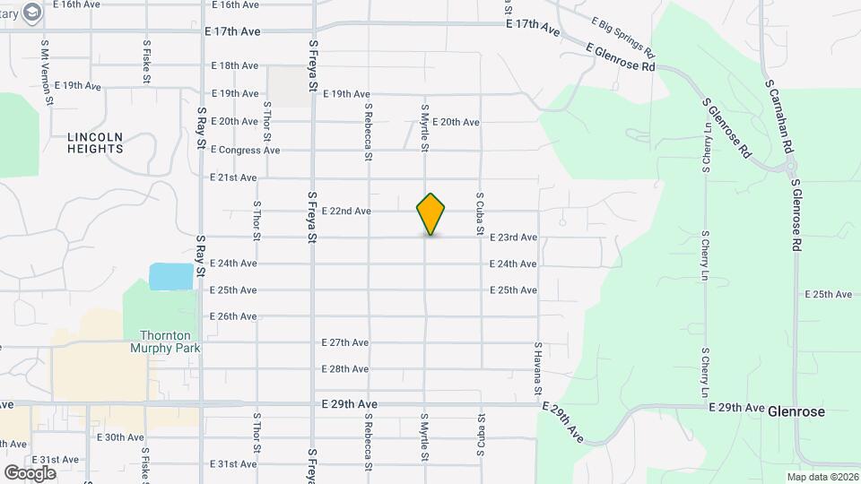 2303 S Myrtle St Mapa y Detalles de la Ubicación