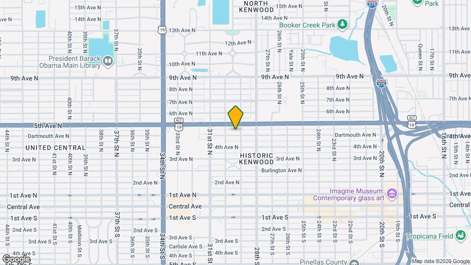 2919 Dartmouth Ave N Map and Location Details