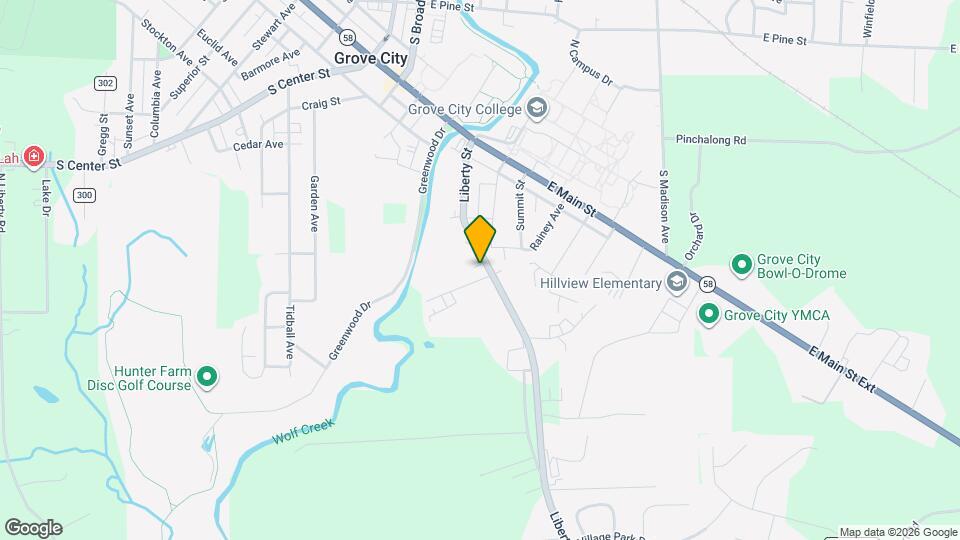 541 Liberty St Map and Location Details