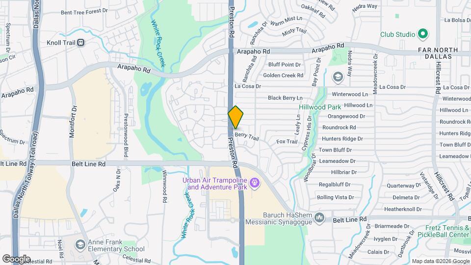 6035 Berry Trail Ct Map and Location Details