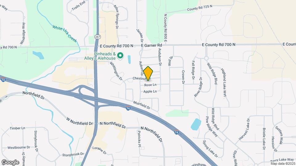 720 Rose Ln Mapa y Detalles de la Ubicación