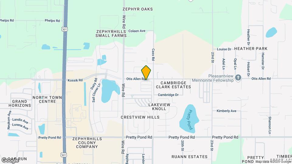 Baker Acres RV Resort Map and Location Details