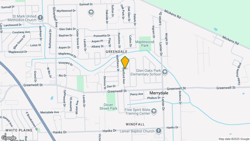 5816 Hartford Ave Map and Location Details