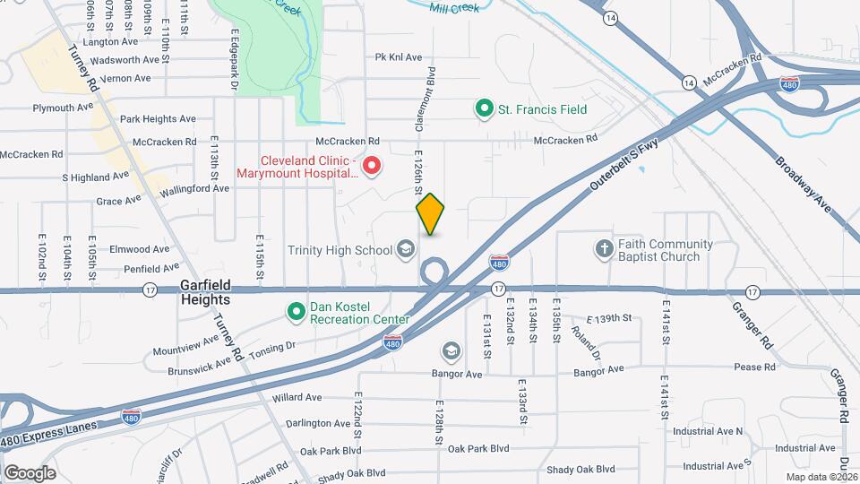 5297 E 126th St Map and Location Details