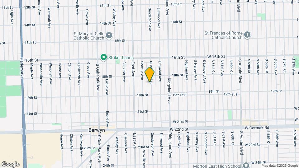 1820 Gunderson Ave Map and Location Details