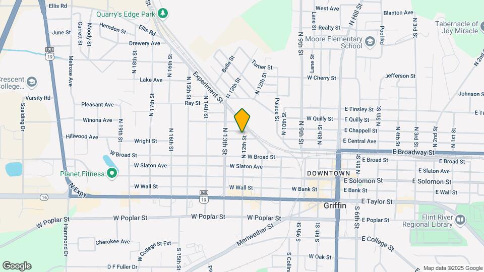 301 N 12th St Map and Location Details