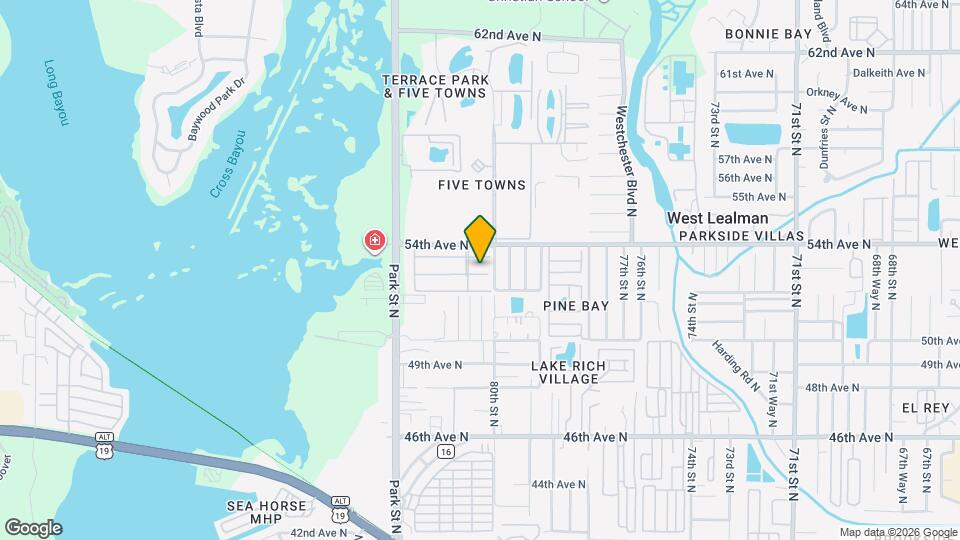 5267 81st St N Map and Location Details