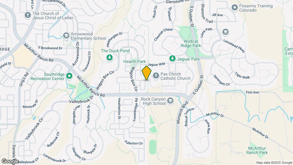 10640 Jewelberry Cir Map and Location Details
