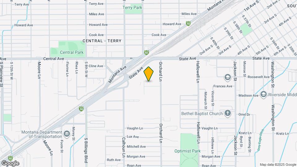 4433 Frances Ave Map and Location Details