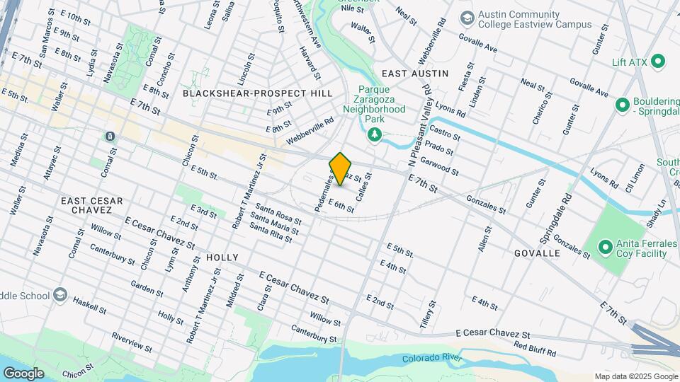 2509 Hidalgo St Map and Location Details