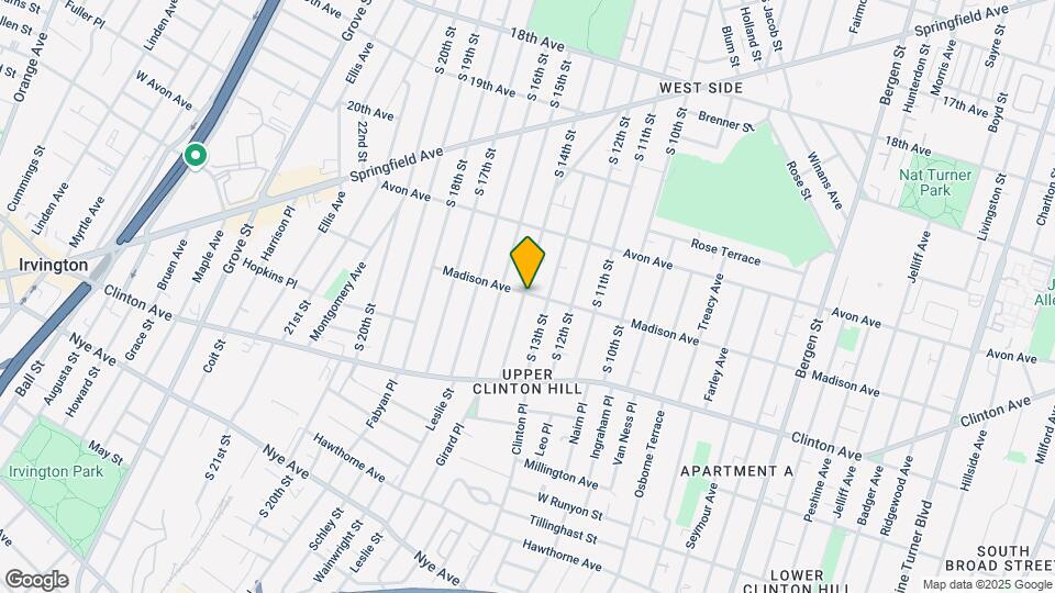 834 S 14th St Map and Location Details