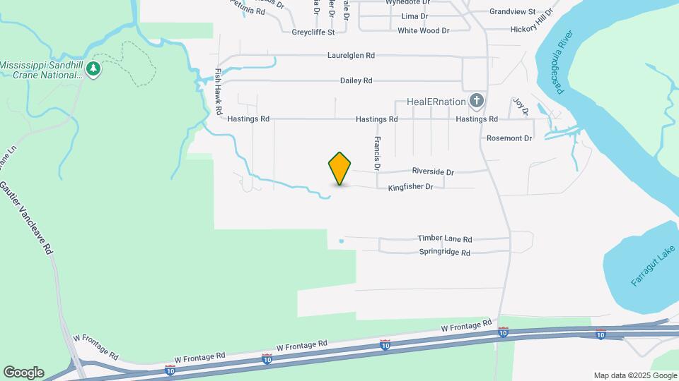 1909 Kingfisher Dr Map and Location Details