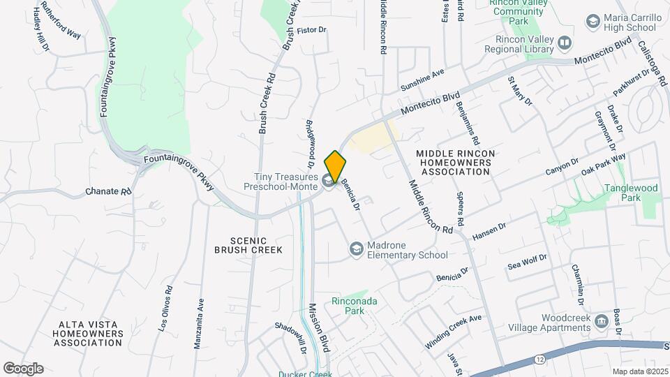 6202 Montecito Blvd Map and Location Details