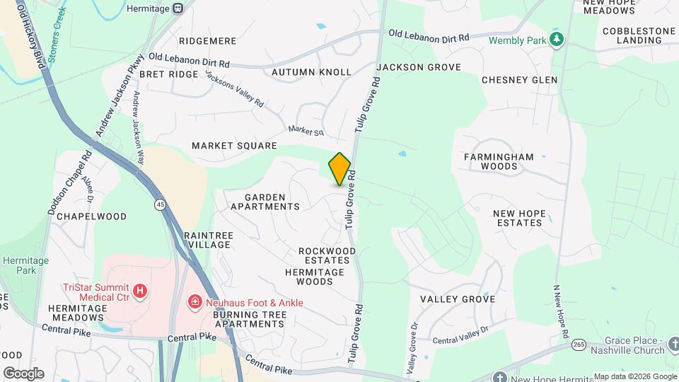 108 Tulip Grove Point, Unit 5105 Map and Location Details