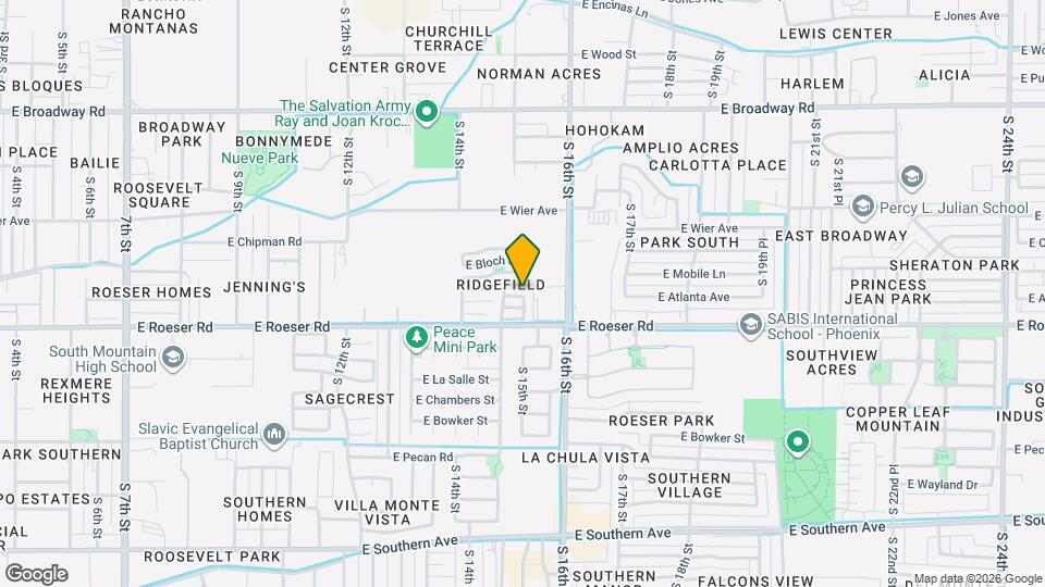 1516 E Mobile Ln Map and Location Details