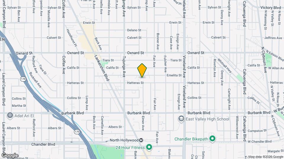 11253 Hatteras St Map and Location Details