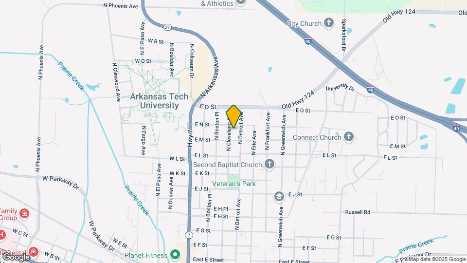 1310 N Cleveland Ave Map and Location Details