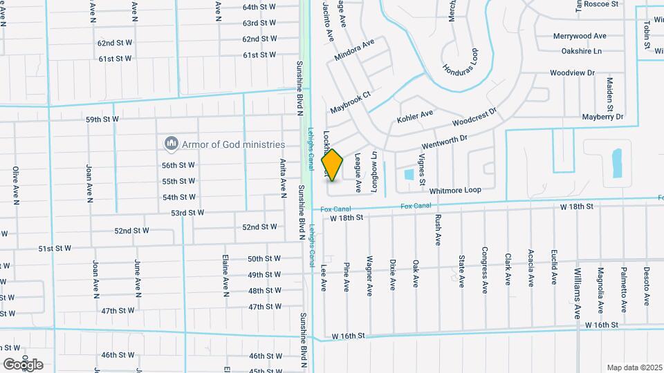 1816 Lockhaven Ct Map and Location Details