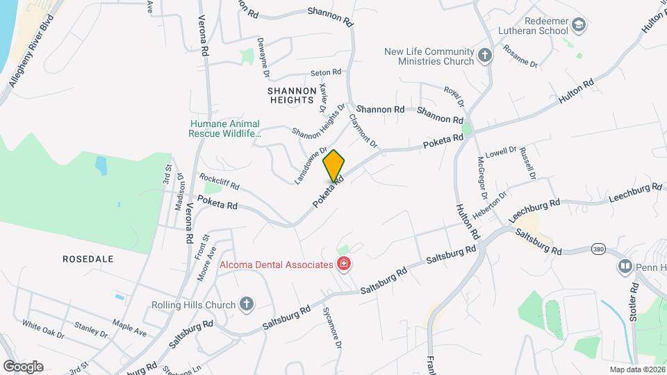 6174 Poketa Rd Map and Location Details