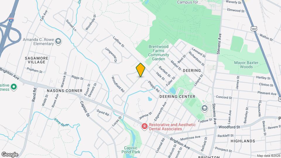 161 Wayside Rd Map and Location Details