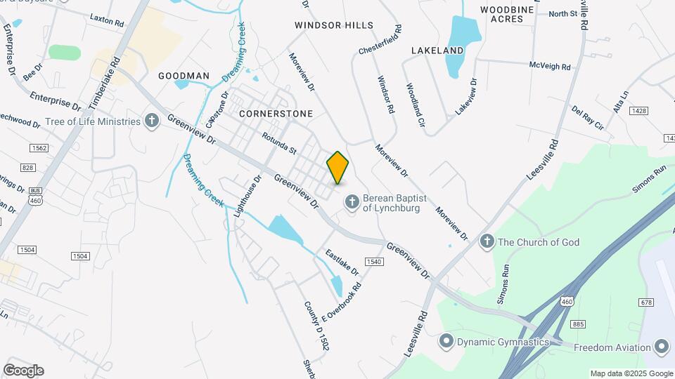 314 Meridian St Map and Location Details