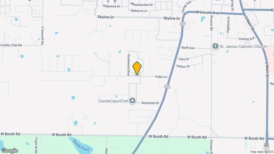 1099 Fuller Ln Map and Location Details