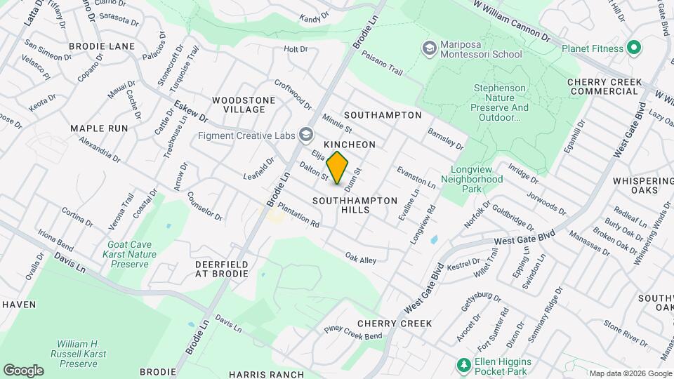 3317 Dalton St Map and Location Details