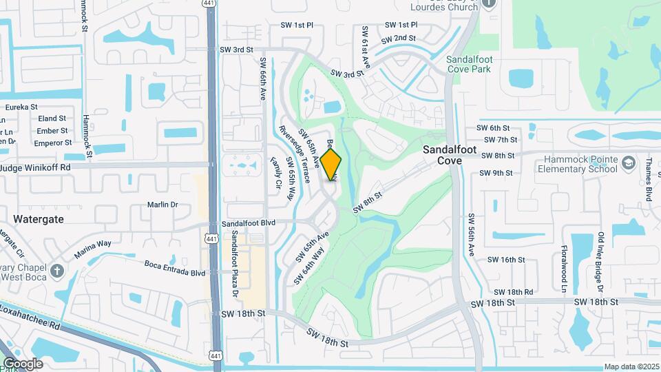 22751 SW 64th Way Map and Location Details
