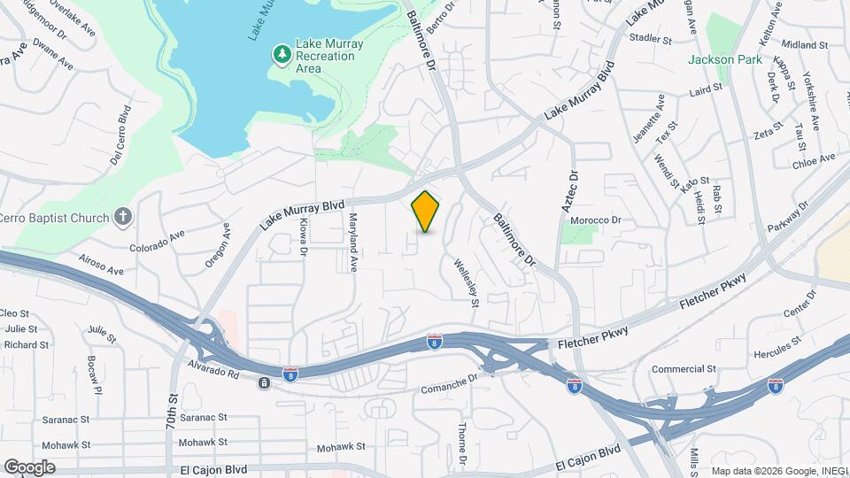 5525 Shasta Ln Map and Location Details