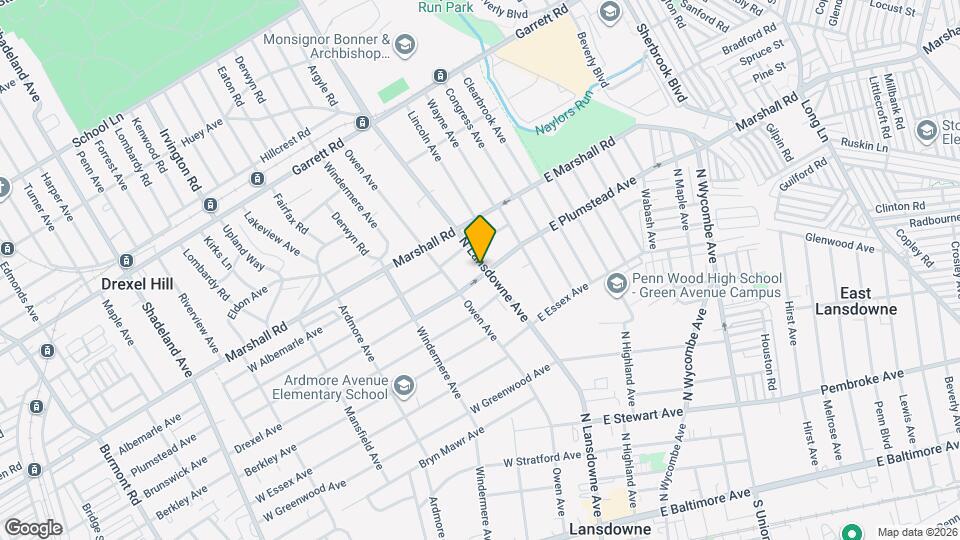 5 W Plumstead Ave Map and Location Details