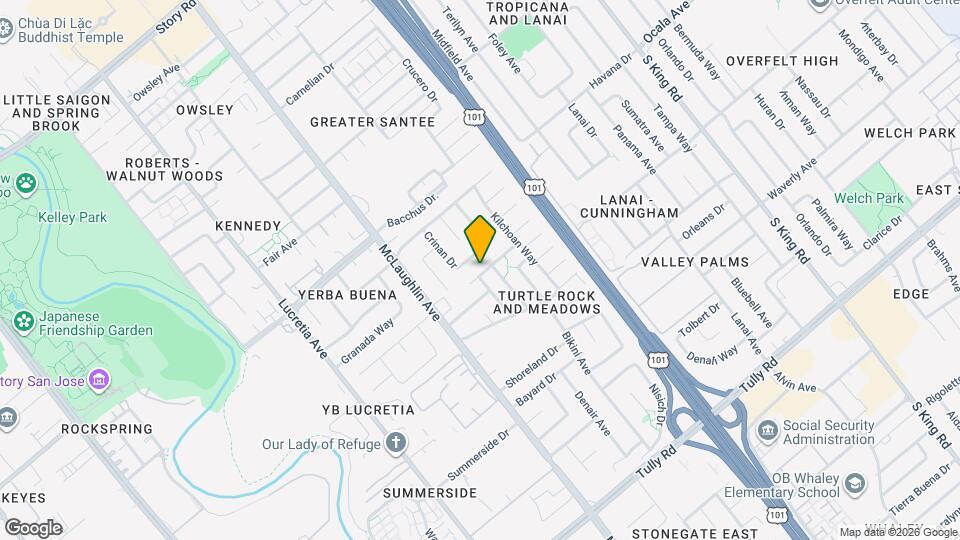 1285 Boa Vista Dr Map and Location Details