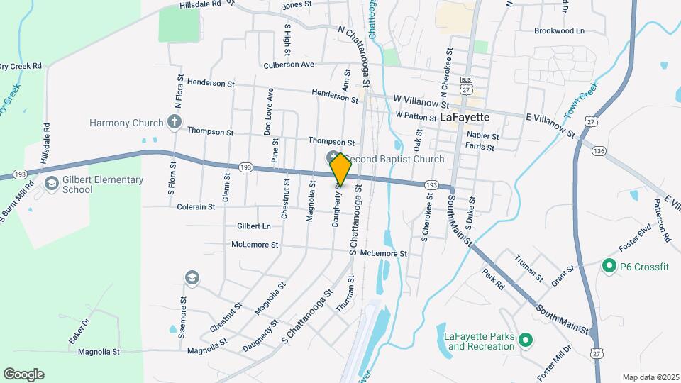 409 Daugherty St Map and Location Details
