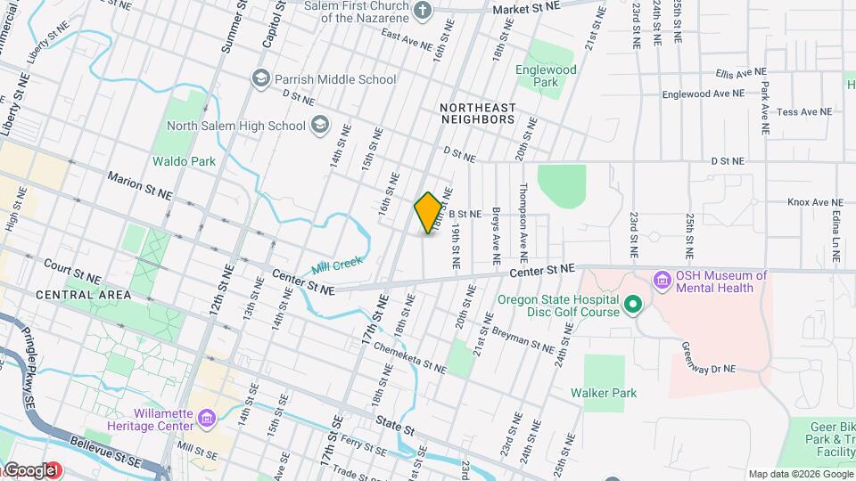 580 18th St NE Map and Location Details