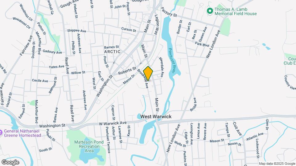 148 Brookside Ave Map and Location Details