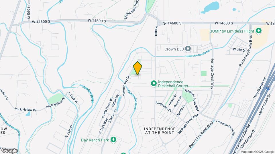 1087 Emerald Pools Ln Map and Location Details
