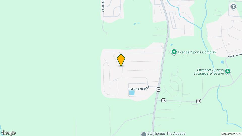 133 Hidden Trace Ct Map and Location Details